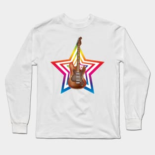 Rock and Roll Guitar Long Sleeve T-Shirt